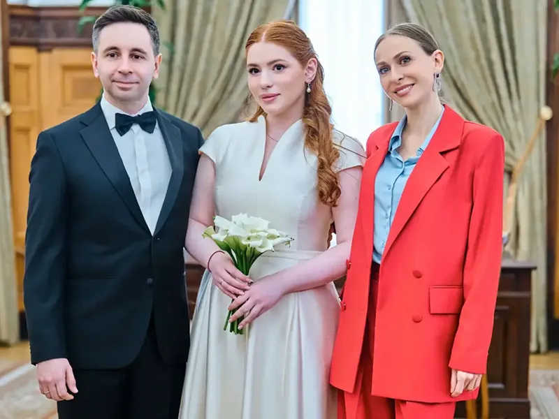 Актриса фильма «Касса невест» стала соведущей свадебных церемоний в самом популярном ЗАГСе Москвы - 3